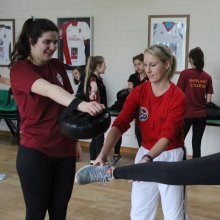 Girls Kick Off About Taekwondo