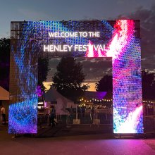 Henley Festival Ruby Lounge Art 