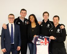 Olympic Athlete Inspires Pupils Olympic Athlete Inspires Pupils