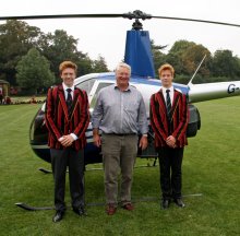 Helicopter Reward for Prize Winners Helicopter Reward for Prize Winners