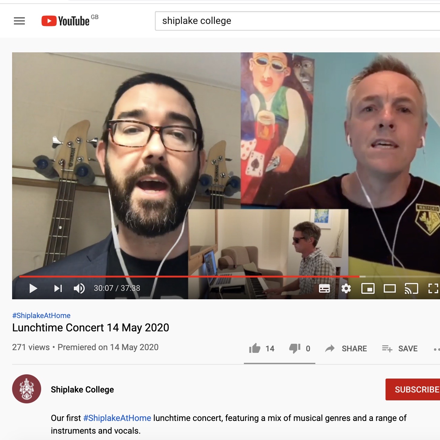 Virtual Lunchtime Concert