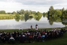A Beautiful Riverside Communion Service A Beautiful Riverside Communion Service