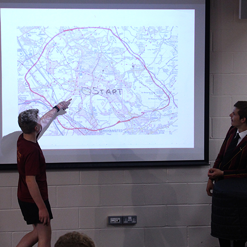 Presenting for Bronze