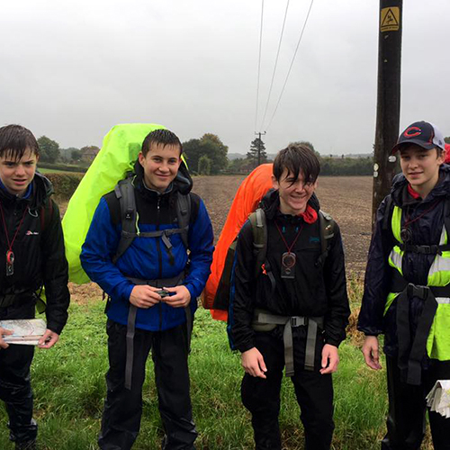 Pupils Tackle the Chiltern Hills