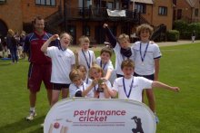 Kwik Cricket Trophy Stays in Shiplake Kwik Cricket Trophy Stays in Shiplake