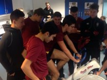 Eager Athletes Visit Bath Eager Athletes Visit Bath