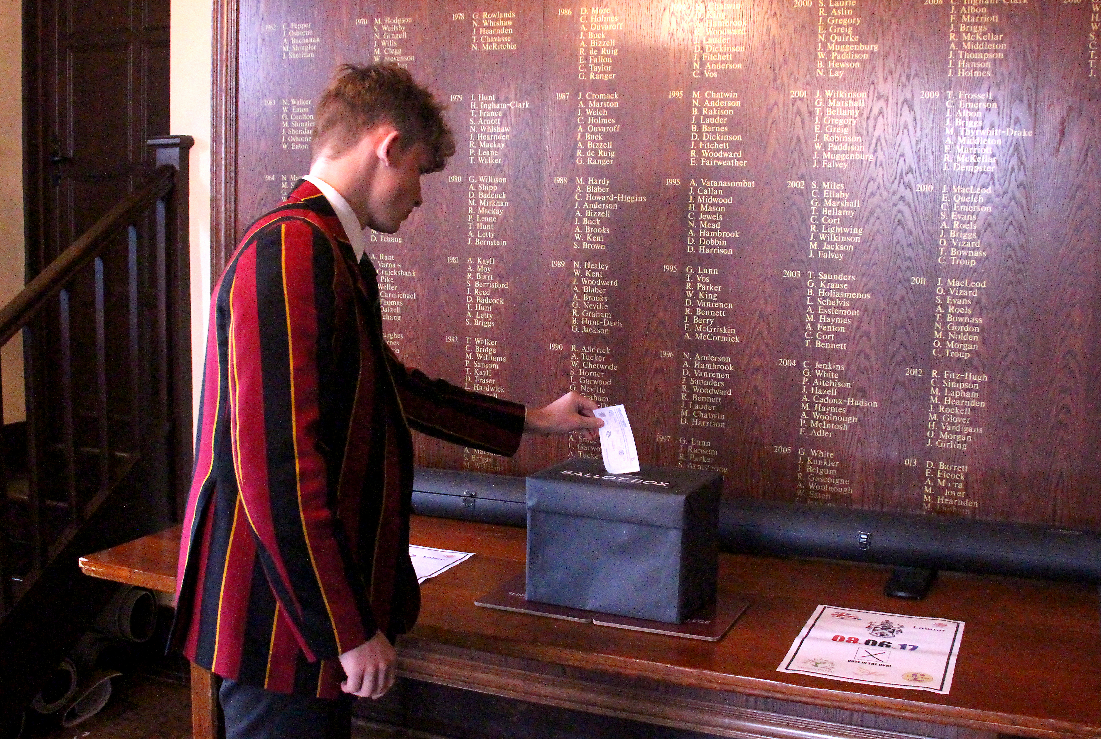 Mock Election at Shiplake College